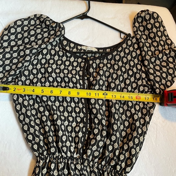 Soprano | Open button 3/4 sleeve Romper S - Picture 11 of 13